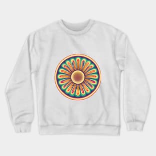 Psychedelic Hippie Flower Crewneck Sweatshirt